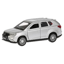 Металлическая инерционная модель - Mitsubishi Outlander, 12 см, открываются двери, багажник (Технопарк, OUTLANDER-SL) - миниатюра