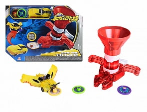 Игровой набор Дикие Скричеры - Бластер для дисков и машинка (TM Screechers Wild, 35898)