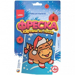 Картина из песка Фреска Бычок (Lori, Пз/Ф-014)