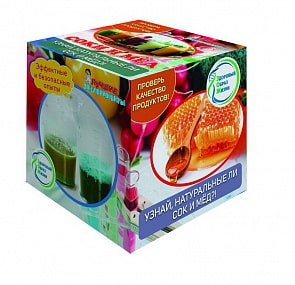 Мини-набор для экспериментов - Здоровый образ жизни. Соки и мед, 150 грамм (Научные технологии, X072нт)