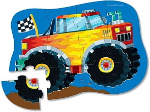 Пазл Монстер Трак 12 элементов (Crocodile Creek, 4118-0)