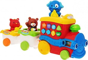 Развивающая игрушка – Музыкальный поезд, со светом и звуком (Vtech, 80-112726)