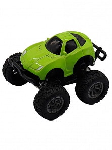 Машинка-мини гоночная Die-Cast, фрикционная, рессоры, зеленая (Funky Toys, FT61032)