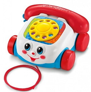 Яркий телефон на колесиках (Fisher Price, 77816)