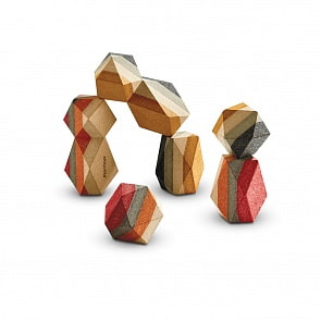 Деревянный конструктор Камни (Plan Toys, 5511)