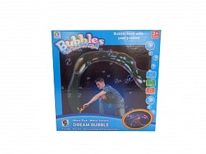 Мыльные пузыри гигантские с 2-мя круглыми рамками, 200 мл. (Junfa, 6688-4)