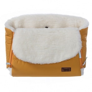 Муфта меховая для коляски Nuovita Vichingo Bianco Miele/Медовый (Nuovita, NUO-mVICB_2164)