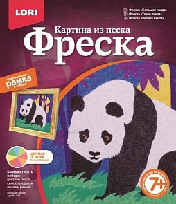 Фреска из песка - Большая панда (Лори, Кп-032)
