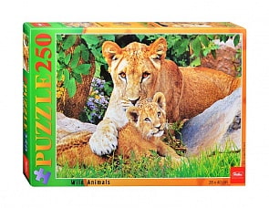 Пазлы 250 элементов – Мамина любовь (Hatber, 250ПЗ3-14215)