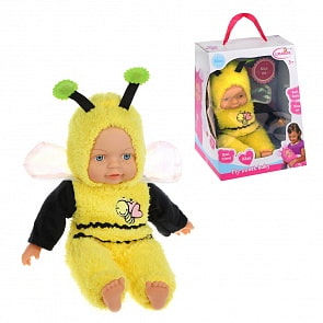 Пупс-пчелка мягконабивной, 33 см (Наша игрушка, HX388-3)