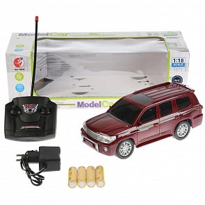 Джип радиоуправляемый на аккумуляторе со светом, разные цвета (Q487-H08021) (ассортимент)