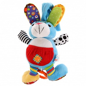 Подвеска музыкальная, заводная - Зайчик (Умка, RM-R)