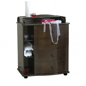 Комод Красная Звезда С 421 тип 32 с настилом, шоколад (Красная Звезда, КЗ-С 421_шоколад)