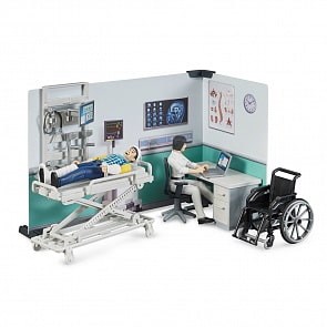 Набор скорой помощи с фигурками и аксессуарами (Bruder, 62-711)