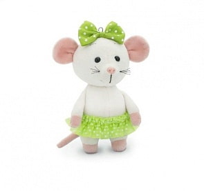 Мягкая игрушка - Мышь Шышла Мышла в юбке, 15 см (Orange, 877123)