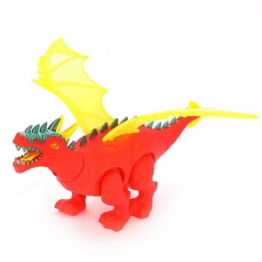 Динозавр электронный свет и звук, проектор, разные цвета (Наша игрушка, 8772) (ассортимент)