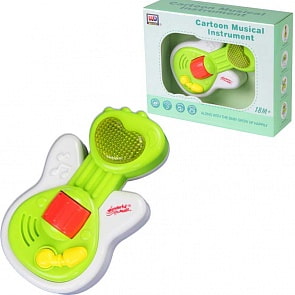 Музыкальная игрушка для малышей - Гитара, свет и звук (Huile, Y1567331)
