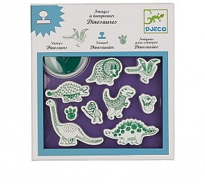 Набор штампов - Динозавры (Djeco, 08924k)