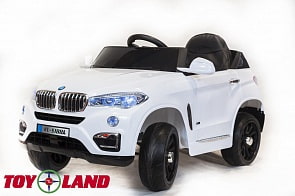 Электромобиль BMW X6 белого цвета (ToyLand, KD5188_белый) 