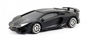 Металлическая машина - Lamborghini Aventador LP 750-4 Superveloce, 1:64, черный матовый (RMZ City, 344994SM)