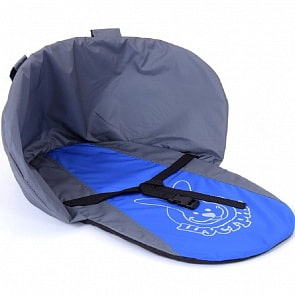 Утеплитель для санок универсальный с ремешком - Шустрик, серый (Барс, 7239RT)