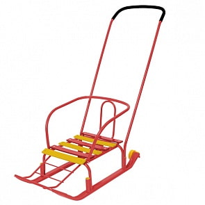 Детские санки – Тимка 3 Юниор комфорт, красные (Ника, Т3ЮК КРАСНЫЙsim)