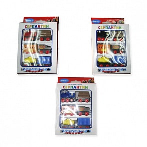 Поезд инерционный, 6 вагонов (Ami&Co, 31139)