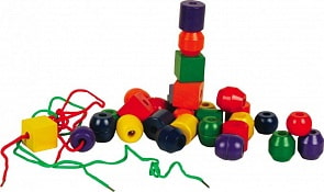 Геометрические бусы (Мир Деревянных Игрушек, Д191)