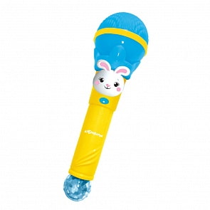 Микрофон Суперхит - Пой и танцуй, голубой (Азбукварик, 28446-0)