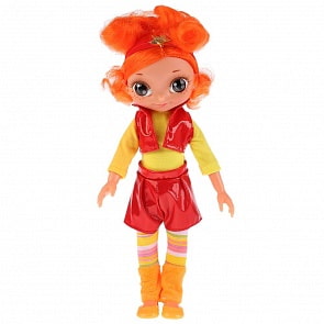 Интерактивная кукла Сказочный патруль – Аленка с дополнительным набором одежды, 33 см (Карапуз, SP0117-A-RU-OTF)