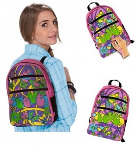 Рюкзак с 5 перманентными маркерами (Color Me Mine, Simba,6375173)