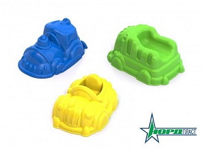 Формочки – Машинки, 3 шт. (Нордпласт, Н-431700-no)