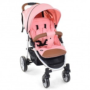 Прогулочная коляска Nuovita Corso, цвет персиковый, шасси серебристое (Nuovita, M2618_725)