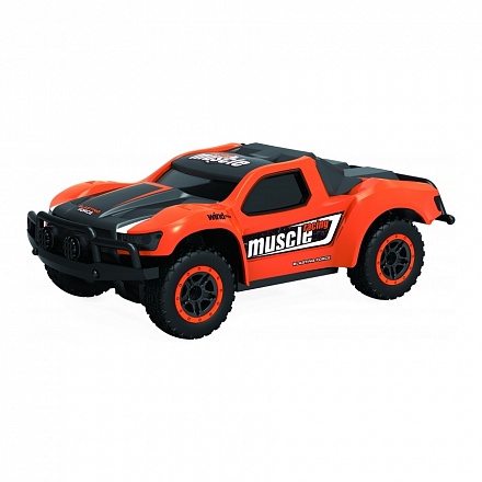 Машина на р/у - Драйв раллийная на аккумуляторе, 4WD, масштаб 1:43, скорость 14 км/ч, цвет оранжевый 
