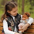 Кукла озвученная Ава в сером 30 см плачет мягконабивная  - миниатюра №10