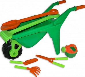 Набор №456 - тачка Садовод №2 с садовым инвентарем (Полесье, п-42071) Набор №456 - тачка Садовод №2 с садовым инвентарем (Полесье, п-42071)