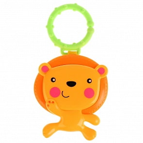 Погремушка со съемным кольцом Лев (Умка, KK2680-3-R)