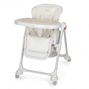 Стул-шезлонг для кормления Nuovita Tutela, bianco goffratura/белый с тиснением (Nuovita, M08_472)