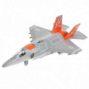 Инерционная модель – Истребитель, свет и звук, 32 см (Технопарк, WY770A-R)