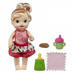 Интерактивная кукла - Удивительная малышка, BABY ALIVE (HASBRO, A7194H) - миниатюра