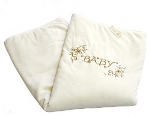 Плед Labeillebaby Изабэль бежевый (Labeillebaby, BOM-6283)