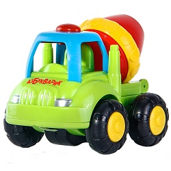Музыкальная машинка - Бетономешалка (Азбукварик, 4630027291202) - миниатюра