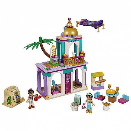 Конструктор Lego Принцессы Дисней - Приключения Аладдина и Жасмин во дворце 