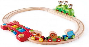 Музыкальная железная дорога (Hape, E3825_HP)