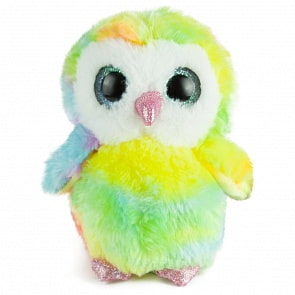 Игрушка мягкая - Cова разноцветная, 15 см (Мульти-пульти, EJ9451-1MNS)