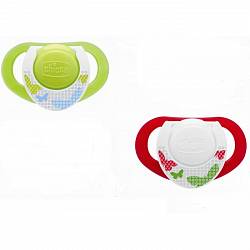 Пустышка силиконовая 4+, нейтральная (Chicco, 5724.00) - миниатюра