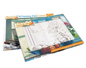 Набор для живописи №6 - Цветы на окне (Фантазер, 737006)