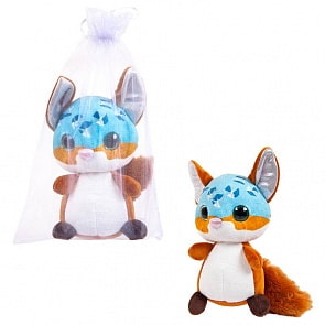 Мягкая игрушка в подарочном мешочке из серии Сладкая глазурь – Лиса, 16 см (Abtoys, M2117)