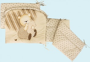 Бампер - Мишутка, бежевый (Золотой Гусь, 4043)