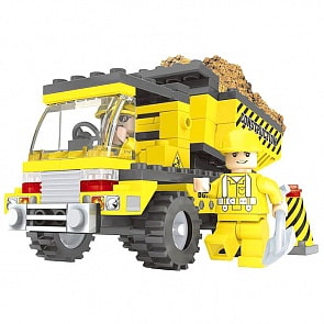 Конструктор Городские строители. Мини Самосвал, 115 деталей (Ausini, 29401)